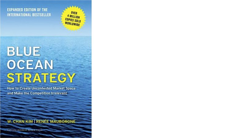 blue ocean strategy book cover best strategy books