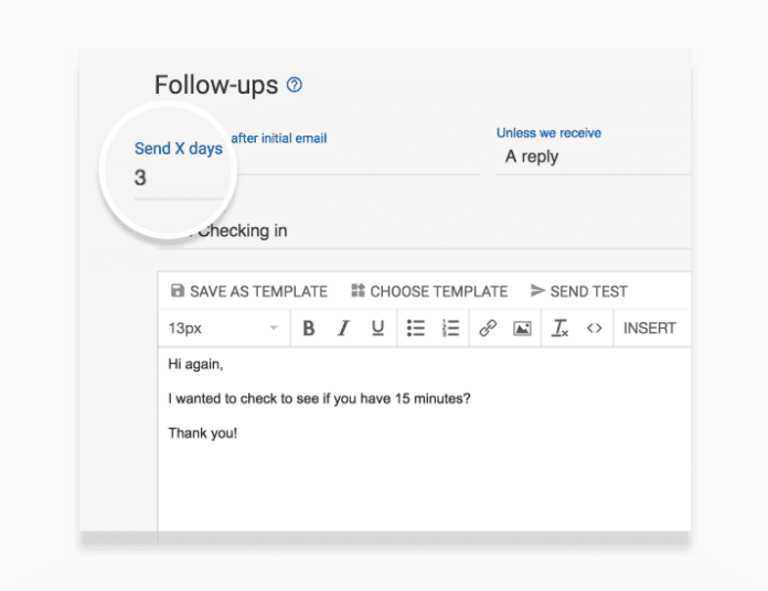 mailshake reach out follow up feature cold email influencer marketing
