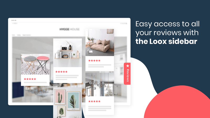 loox sidebar widget for user generated content campaign