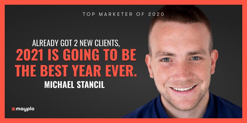 michael stancil mayple top marketer 2020