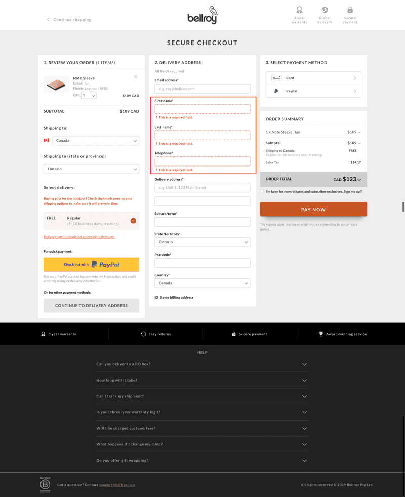 bellroy-ecommerce-checkout-error-notifications