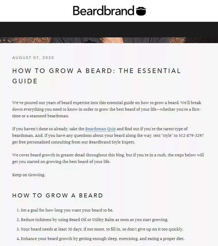 How to grow a beard beardbrand
