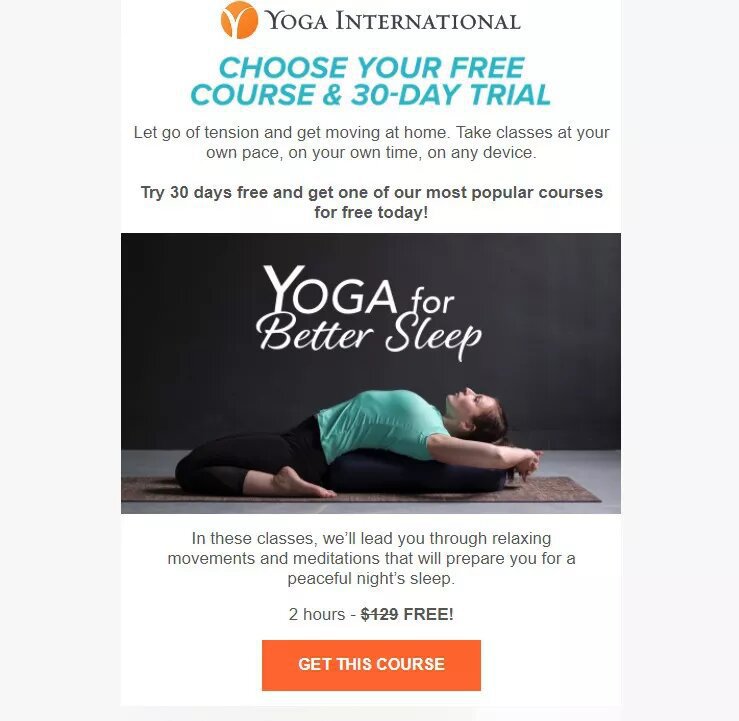 yoga-for-better-sleep-email-campaign