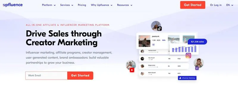 Upfluence-creator-marketing-tool