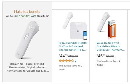 Amazon bundle examples