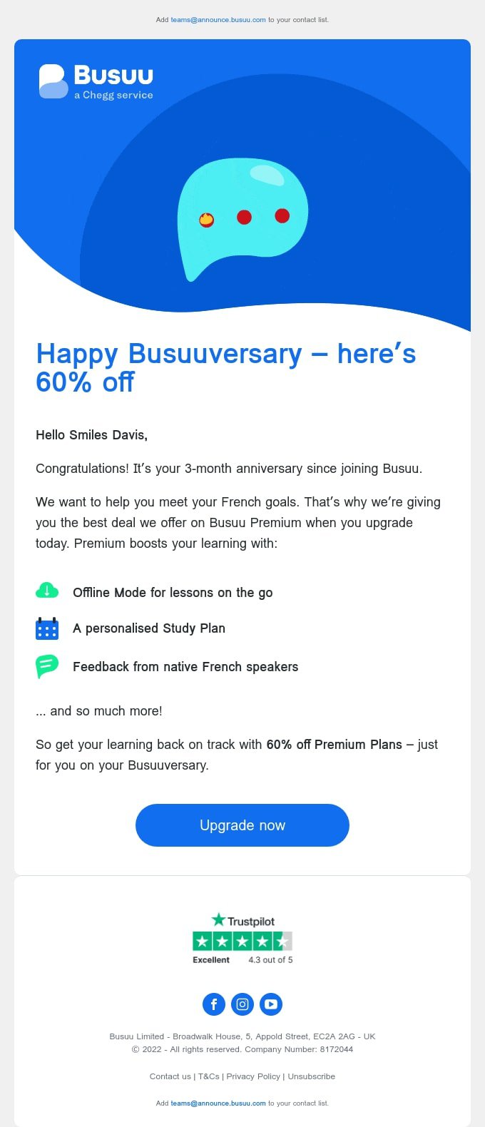 milestone-celebration-email-example