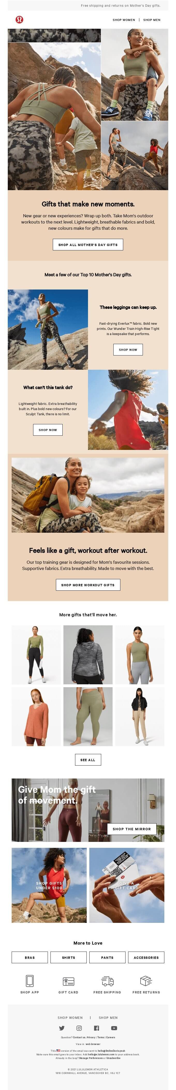 mothers-day-email-marketing-example