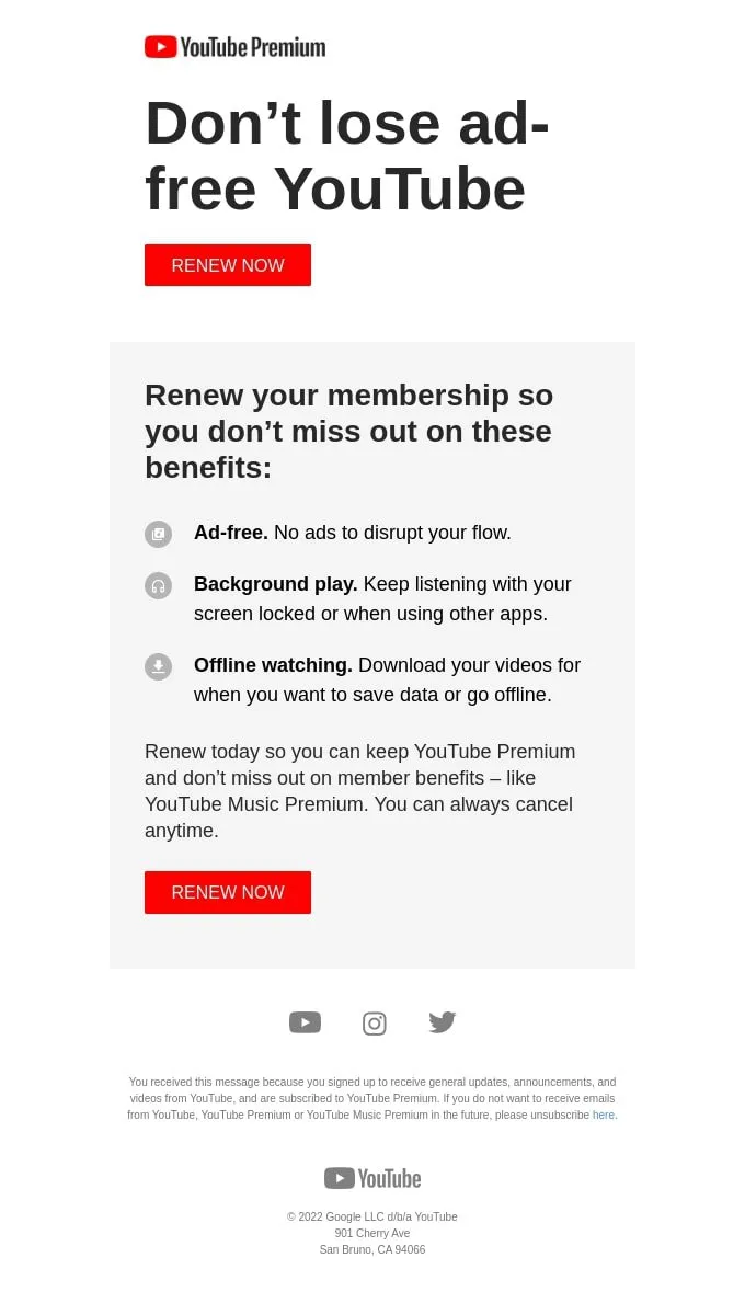 youtube-reminder-email