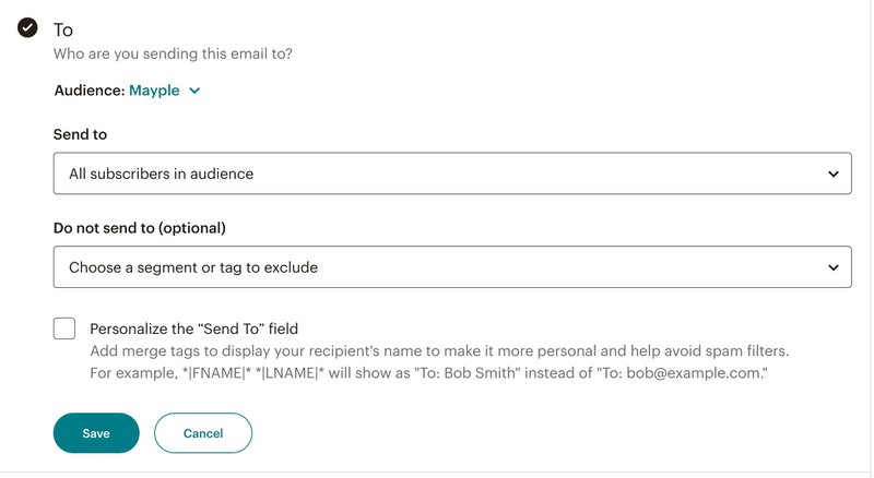 selecting-mailchimp-newsletter-audience