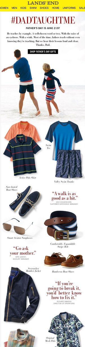 lands-end-fathers-day-email