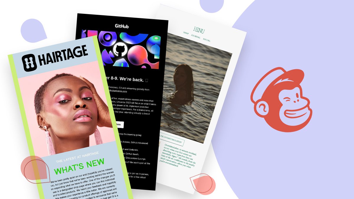 How to Create Mailchimp Newsletters From A to Z (+ Examples) main image