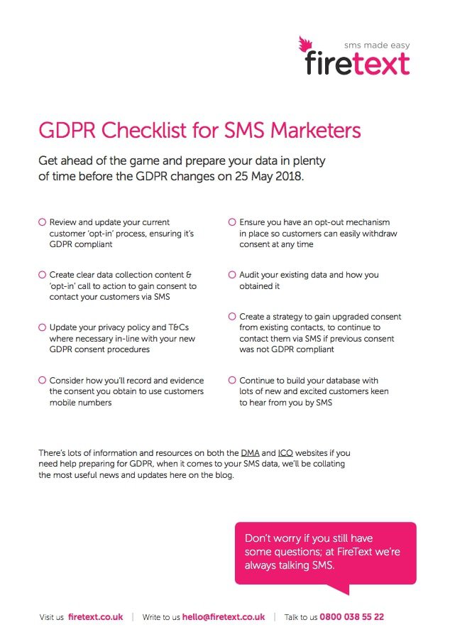 sms-marketing-gdpr-checklist