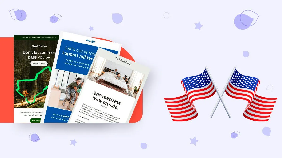 9 Memorial Day Email Campaigns +100 Meaningful Subject Lines main image