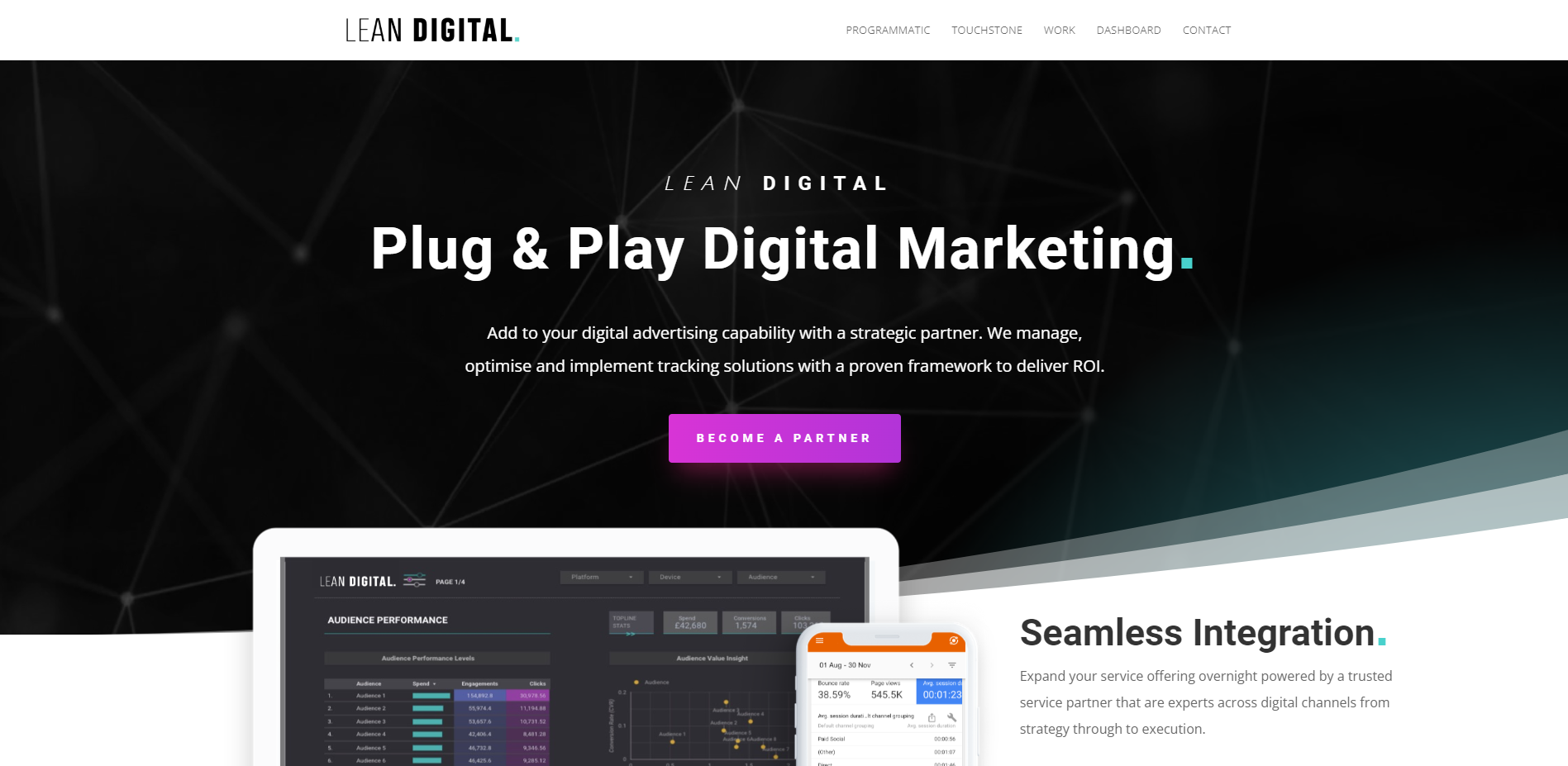 Lean Digital Website