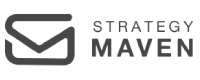 the logo for a company called strategy maven