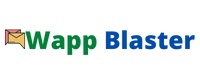 a logo for a website with the words wapp blaster