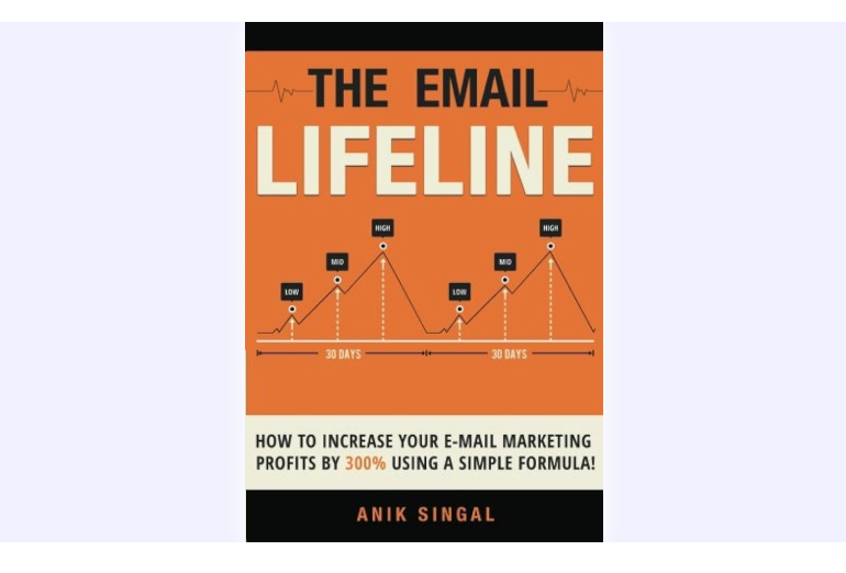 a book cover of the email lifeline