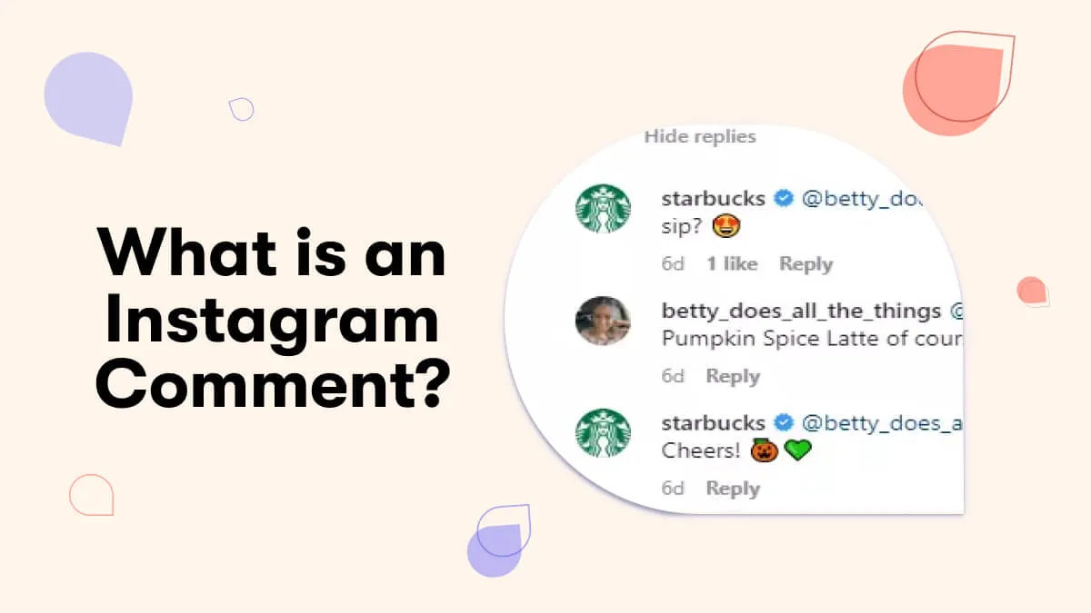 what is an instagram comment?