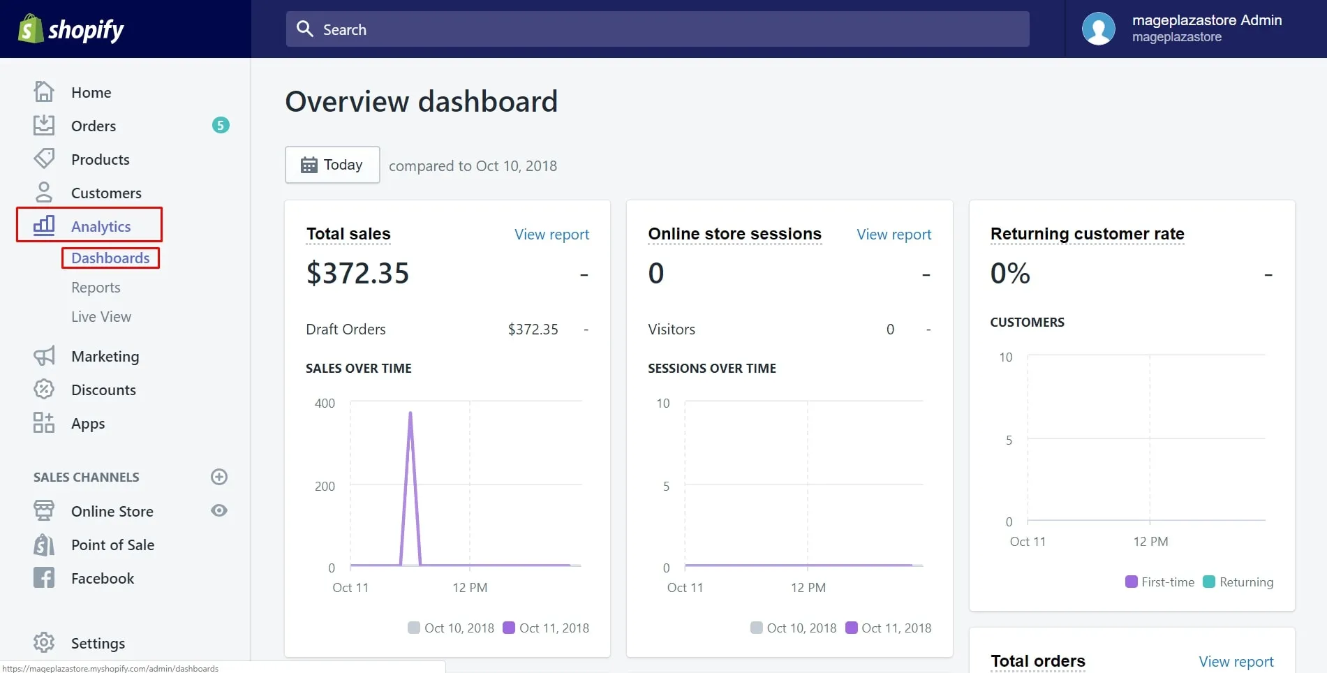 shopify-overview-dashboard