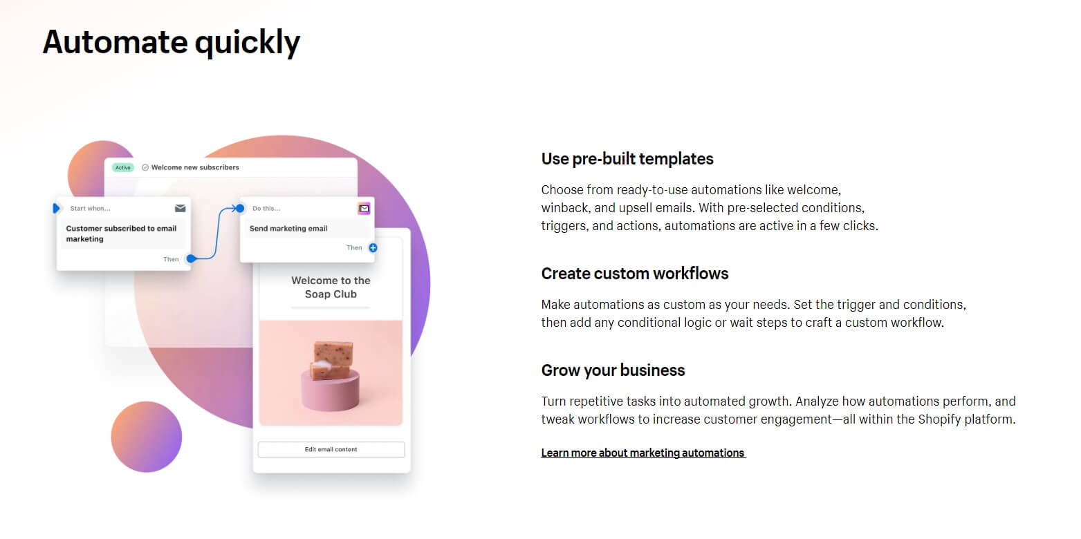 shopify-email-automation-features